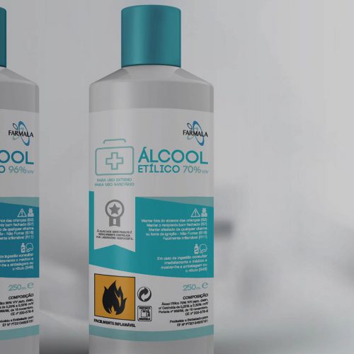 Farmala Rubbing Alcohol Label Packaging preview